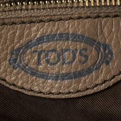 Pre Owned حقيبة يد توتس تودز "جي-لاين ايزي ساكا" جلد بني فاتح 