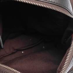 Tod's Brown Leather Front Pocket Messenger Bag