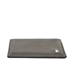 Pre Owned Tod's Grey Leather Card Holder