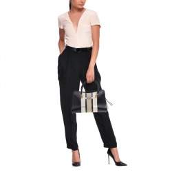 مملوكة مسبقًا Tod's Multicolor Leather And Suede Sella Satchel