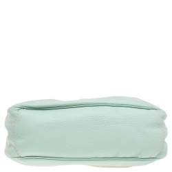Tod's Green/Grey Suede and Lizard Hobo