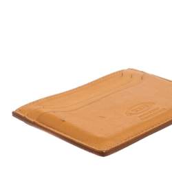 Tod's Tan Leather Card Holder