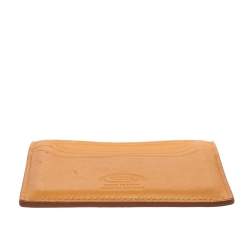 Tod's Tan Leather Card Holder