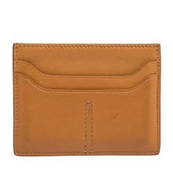 Tod's Tan Leather Card Holder