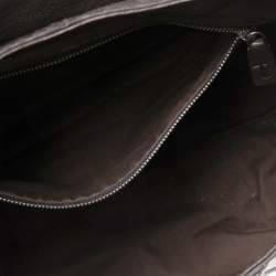 Pre Owned Tod's Dark Brown Leather Preggy Hobo