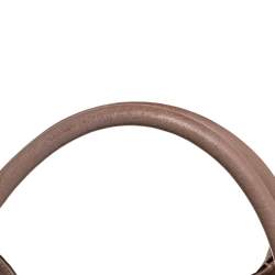 Tod's Dark Beige Leather Ivy Sacca Media Hobo