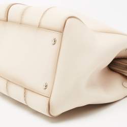 Tod's Powder Pink Leather Tote