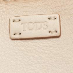 Tod's Powder Pink Leather Tote