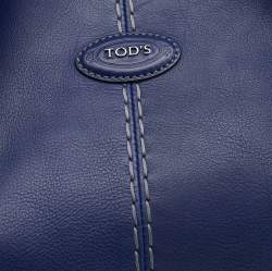 Pre Owned Tod's Blue Leather Tote