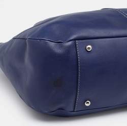 Pre Owned Tod's Blue Leather Tote