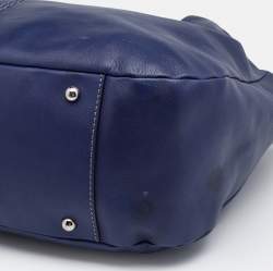 Pre Owned Tod's Blue Leather Tote