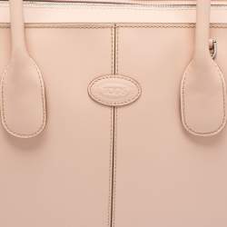 Pre Owned حقيبة يد توتس تودز كلاسيك دي جلد وردي فاتح