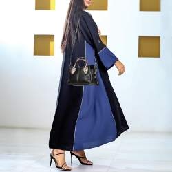 Tod's Black/Beige Leather And Python D-Styling Bauletto Satchel