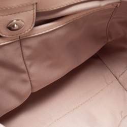 Tod's Light Pink Leather Micro Flower Tote