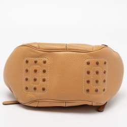 Tod's  Brown Leather Charlotte Hobo