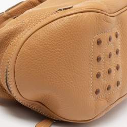 Tod's  Brown Leather Charlotte Hobo