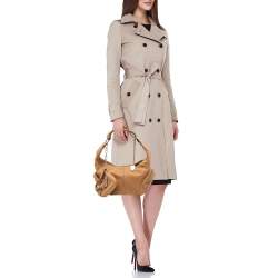 Tod's  Brown Leather Charlotte Hobo