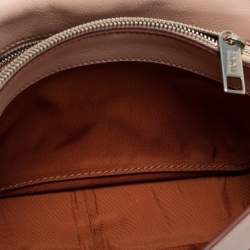 Tod's Blush Pink Leather MIni Double T Shoulder Bag