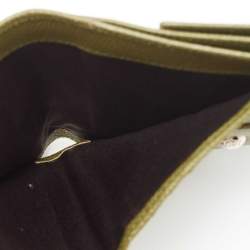 Tod's Green Leather French Wallet