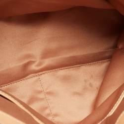 Pre Owned Tod's Two Tone Leather Medium D-Cube Tote