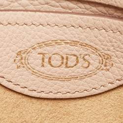 Pre Owned Tod's Beige Leather Crossbody Bag