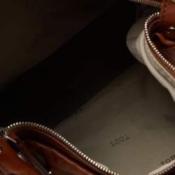 Tod's Brown Leather Slouchy Hobo