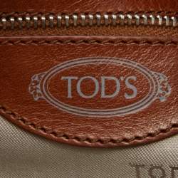 Tod's Brown Leather Slouchy Hobo