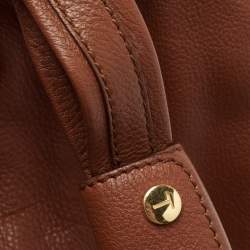 Pre Owned Tod's Brown Leather Multiple Pocket Hobo