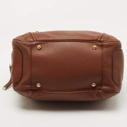 Pre Owned Tod's Brown Leather Multiple Pocket Hobo