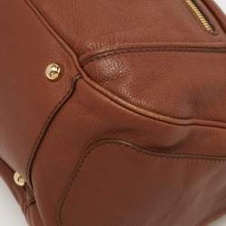 Pre Owned Tod's Brown Leather Multiple Pocket Hobo