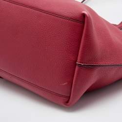 مملوكة مسبقًا Tod's Pink Leather Medium Joy Shopper Tote