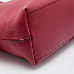 مملوكة مسبقًا Tod's Pink Leather Medium Joy Shopper Tote