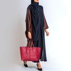 مملوكة مسبقًا Tod's Pink Leather Medium Joy Shopper Tote