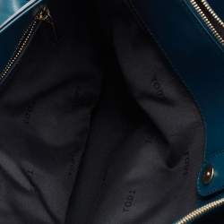 Tod's Blue Leather D-Styling Tote