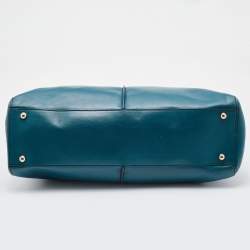 Tod's Blue Leather D-Styling Tote