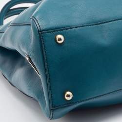 Tod's Blue Leather D-Styling Tote