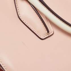 Pre Owned Tod's Tri Color Leather D-Cube Tote