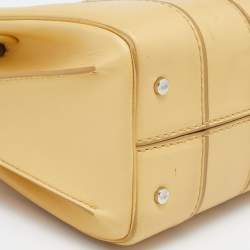 Pre Owned حقيبة تودز مايكرو سيلا جلد بنية فاتحة