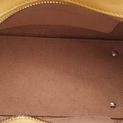 Pre Owned حقيبة تودز مايكرو سيلا جلد بنية فاتحة