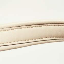 Tod's Beige Leather Miky Hobo