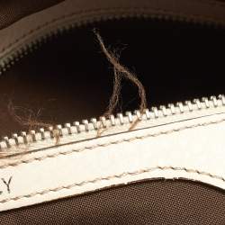 Tod's Beige Leather Miky Hobo