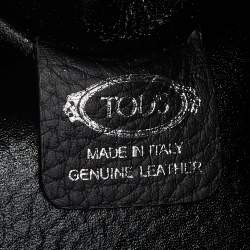 Pre Owned Tod's Black Leather Tote