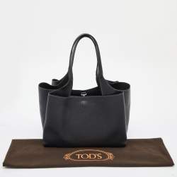 Pre Owned Tod's Black Leather Tote