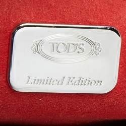 Pre Owned Tod’s Fuchsia Leather Wave Top Handle Bag