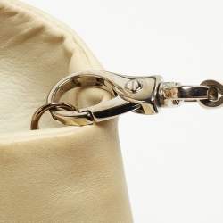 Pre Owned Tod's Cream Leather Tote 