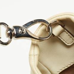 Pre Owned Tod's Cream Leather Tote 