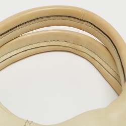 Pre Owned Tod's Cream Leather Tote 