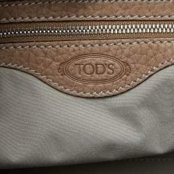 مملوكة مسبقًا Tod's Beige Leather Front Pocket Tote
