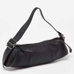 Tod's Black Leather Shoulder Bag
