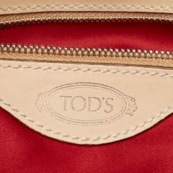 Tod's Red Patent and Leathre G Sacca Piccola Hobo